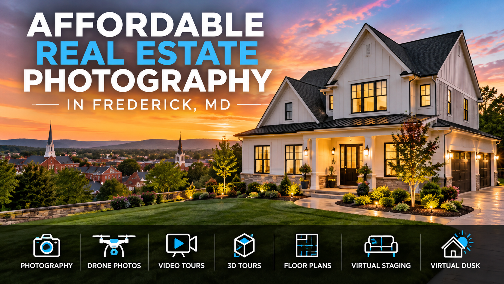 Affordable Real Estate Photography in Frederick, MD — Professional Quality Without the High Price